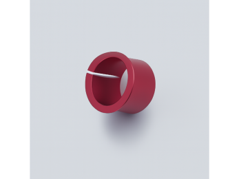 MCS-R002P,15mm to Panavision Bush (Red Anodised)